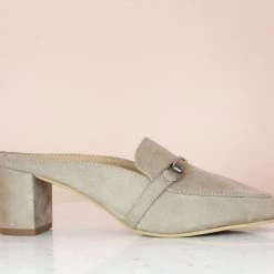 Inc.5 SUEDE FORMALS SLIPPON-DARK BEIGE