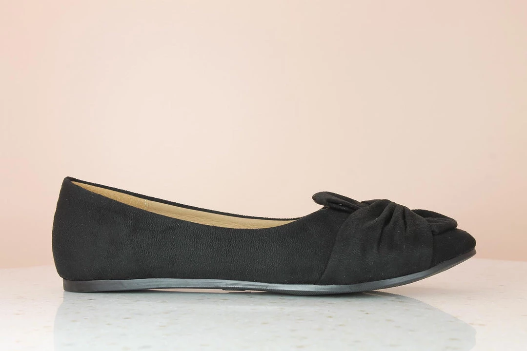 Inc.5 SALE BOW BALLERINA-BLACK 4 Inc.5 SALE BOW BALLERINA-BLACK