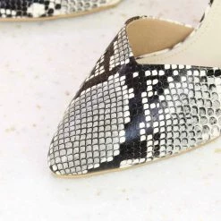 Inc.5 SALE TRANSPARENT STRAP STILETTO PUMPS-WHITE