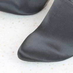 Inc.5 PLATTED HEEL PUMPS-BLACK WOMEN