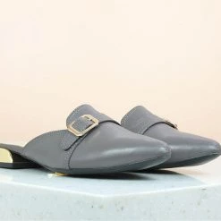 Inc.5 PUMP OFFICE FLAT SHOES-GREY SALE