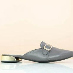 Inc.5 PUMP OFFICE FLAT SHOES-GREY SALE