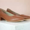 Inc.5 COURT FORMAL HEEL SHOES-TAN WOMEN
