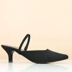 Inc.5 SUEDE PUMPS-BLACK