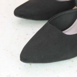 Inc.5 SUEDE PUMPS-BLACK