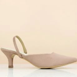 Inc.5 SALE SUEDE PUMPS-PEACH