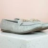 Inc.5 STITCH MOCASSINS-GREY SALE