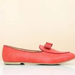 Inc.5 SALE FLAT PUMP SHOES-RED