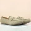 Inc.5 SUEDE FLAT CLOSED-DARK BEIGE