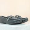 Inc.5 SALE FLAT CLOSED FORMAL MOCCASINS-BLACK