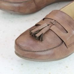 Inc.5 TASSEL FLAT FORMAL MOCASSIN-BROWN SALE