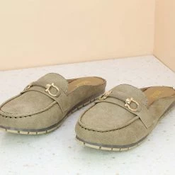 Inc.5 FLAT FORMAL PUMPS-DARK BEIGE SALE