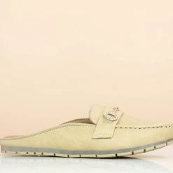 Inc.5 OFFICE WEAR PU MULE-BEIGE SALE