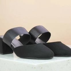 Inc.5 CLOSE SLIPON - BLACK WOMEN