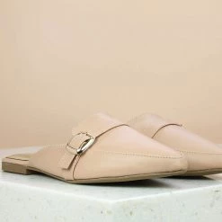 Inc.5 SALE FLAT MULE - PEACH