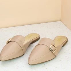 Inc.5 SALE FLAT MULE - PEACH