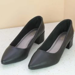 Inc.5 OFFICE SHOES - BLACK