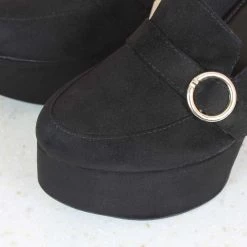 Inc.5 Shoes HEELED SUEDE CLOSE SHOE