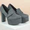 Inc.5 HEELED SUEDE CLOSE SHOE 1 Inc.5 HEELED SUEDE CLOSE SHOE