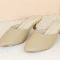 Inc.5 KITTEN HEEL MULES