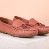 Inc.5 WOMEN TASSEL LEATHER LOAFERS