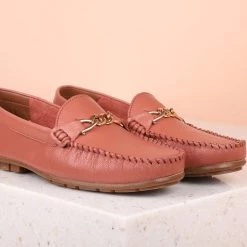 Inc.5 TRIM LEATHER LOAFERS
