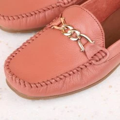 Inc.5 TRIM LEATHER LOAFERS