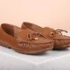 Inc.5 LACED LEATHER LOAFERS