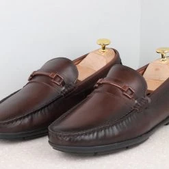 ATESBER By Inc5 MEN DRVING SHOES-COFFEE