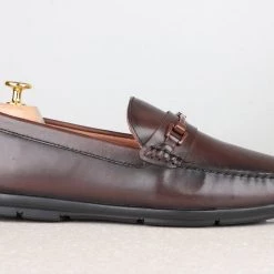 ATESBER By Inc5 MEN DRVING SHOES-COFFEE