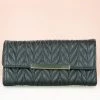 Inc.5 OFFICE QUILTED FLAP CLUTCH-BLACK 1 Inc.5 OFFICE QUILTED FLAP CLUTCH-BLACK