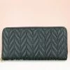 Inc.5 OFFICE QUILTED FLAP CLUTCH-BLACK