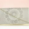 Inc.5 FORMAL FLAPPED CLUTCH-Beige