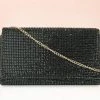 Inc.5 PARTY FLAP CLUTCH-BLACK