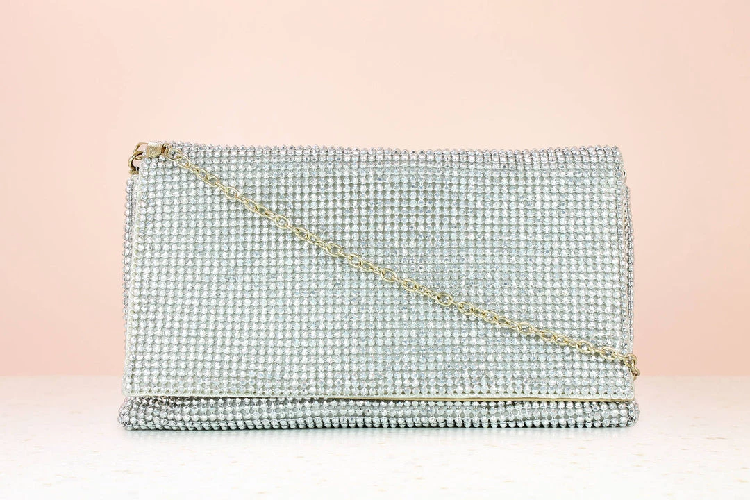 Inc.5 PARTY FLAP CLUTCH-SILVER 3 Inc.5 PARTY FLAP CLUTCH-SILVER