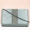 Inc.5 FANCY FLAPPED CLUTCH-GREY SALE