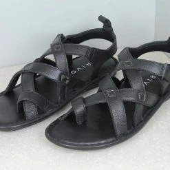 PRIVO By Inc5 VELCRO SANDAL - BLACK 9 PRIVO By Inc5 VELCRO SANDAL - BLACK