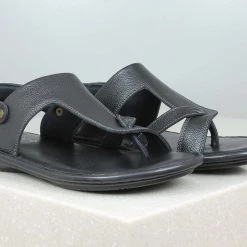 PRIVO By Inc5 VELCRO SANDAL -BLACK MEN