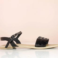 Inc.5 Inc5 GLITTERY FLAT SANDAL