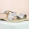 Inc.5 Inc5 GLITTERY FLAT SANDAL