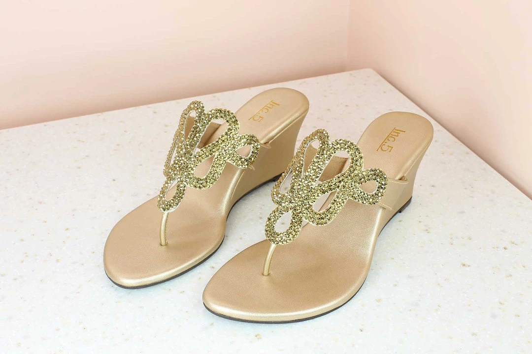 Inc.5 Inc5 CRYSTAL DIAMOND VEDGE THONG 6 Inc.5 Inc5 CRYSTAL DIAMOND VEDGE THONG