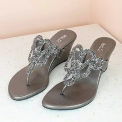 Inc.5 CRYSTAL DIAMOND VEDGE THONG Inc5