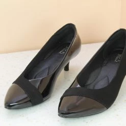 Inc.5 WOMEN KITTEN HEEL PUMP SHOE