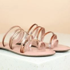 Inc.5 LACED FLAT TOE POST Inc5