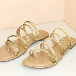 Inc.5 LACED FLAT TOE POST Inc5