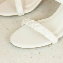 Inc.5 Inc5 BLOCK HEEL WOVEN SANDAL