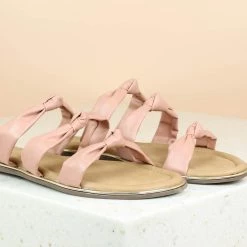 Inc.5 KNOTTED DOUBLE STRAP FLAT