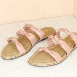 Inc.5 KNOTTED DOUBLE STRAP FLAT
