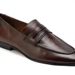 Heel & Buckle London Hazel Brown Penny Loafers 11 Heel & Buckle London Hazel Brown Penny Loafers