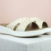 Inc.5 WOVEN COMFORT MULE-WHITE SALE